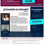 Conferencia virtual «¿Conexión es vínculo?»