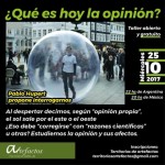 ¿Qué es hoy la opinión?